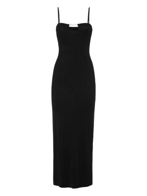 logo-lettering midi dress by PHILIPP PLEIN