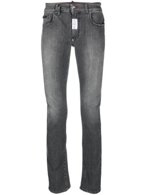 logo-patch jeans by PHILIPP PLEIN