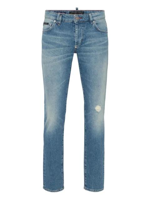 logo-patch jeans by PHILIPP PLEIN