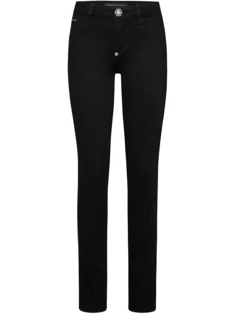 logo-patch jeggings by PHILIPP PLEIN