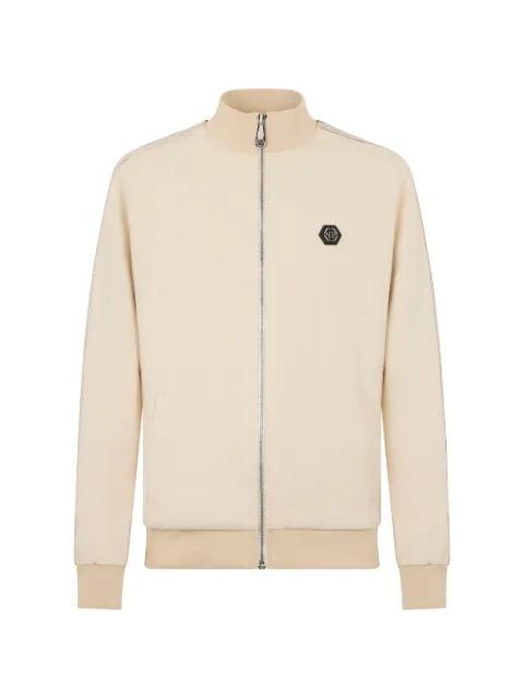 logo-patch sweatshirt by PHILIPP PLEIN