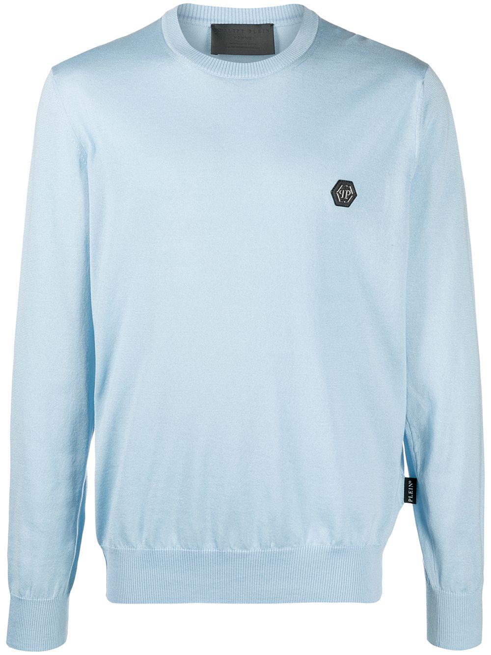 logo patch sweatshirt by PHILIPP PLEIN