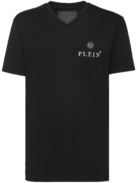 logo-plaque T-shirt by PHILIPP PLEIN