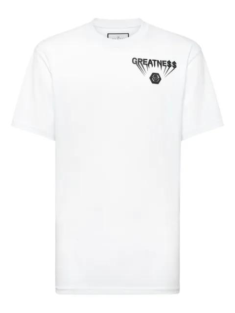 logo-plaque T-shirt by PHILIPP PLEIN