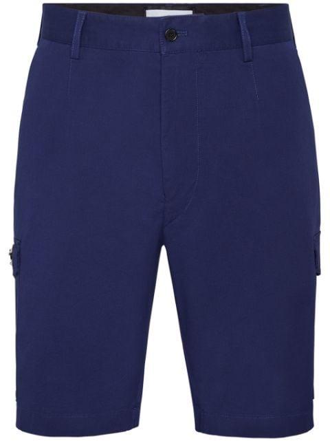 logo-plaque cargo shorts by PHILIPP PLEIN