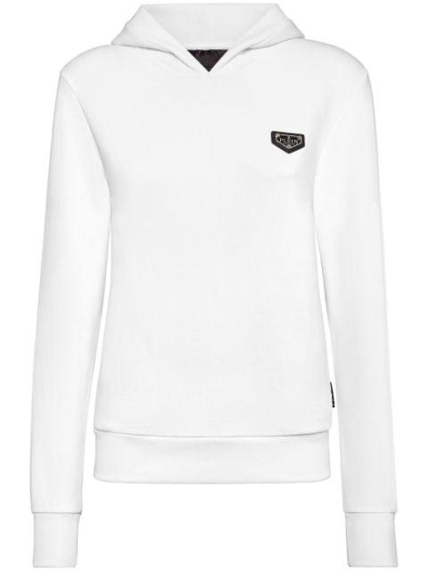logo plaque hoodie by PHILIPP PLEIN
