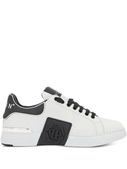 logo plaque low-top trainers by PHILIPP PLEIN