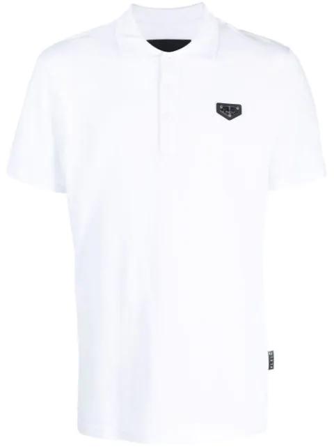 logo-plaque polo shirt by PHILIPP PLEIN