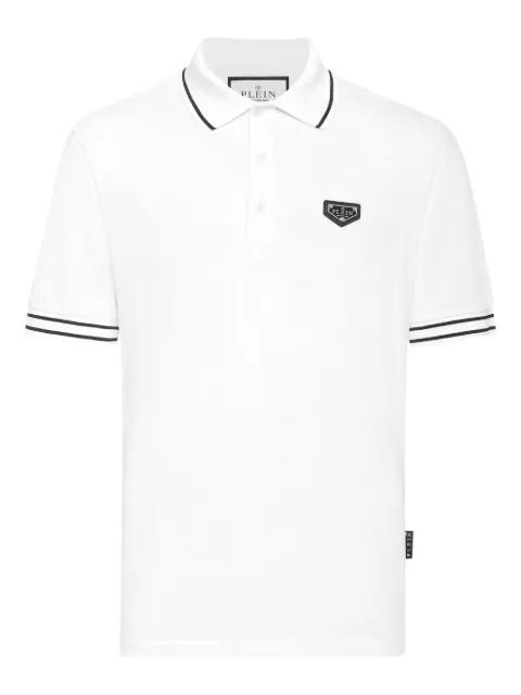 logo-plaque polo shirt by PHILIPP PLEIN