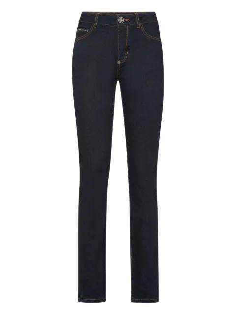 logo-plaque skinny jeans by PHILIPP PLEIN