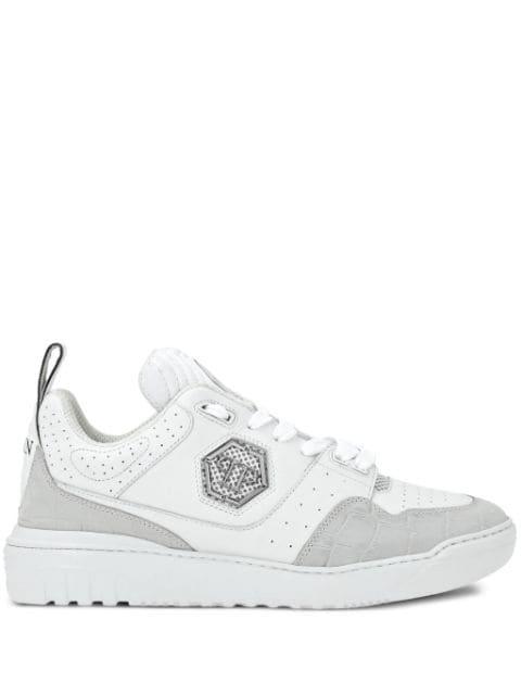 logo-plaque sneakers by PHILIPP PLEIN