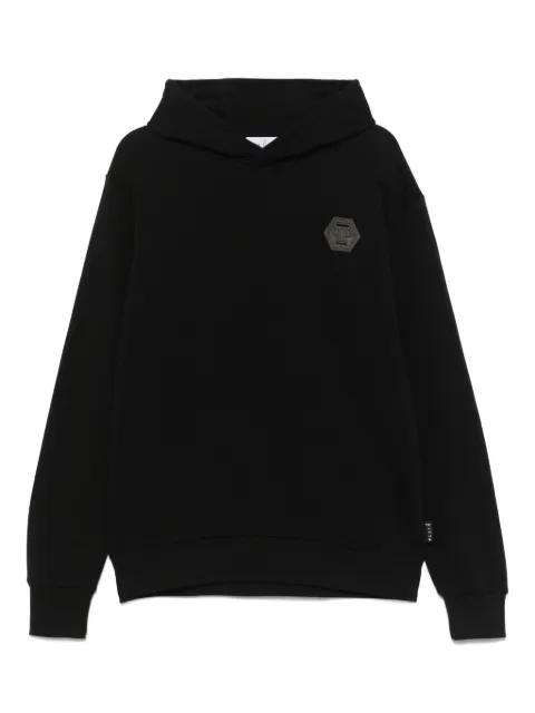 logo-print hoodie by PHILIPP PLEIN