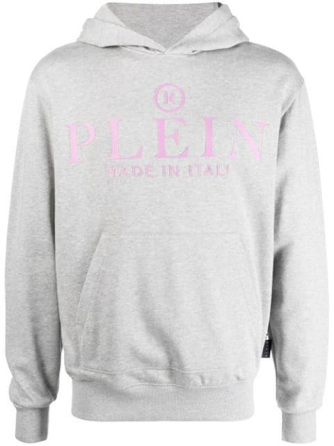 logo-print long-sleeve sweatshirt by PHILIPP PLEIN