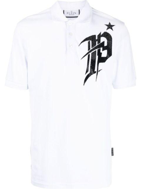 logo-print polo shirt by PHILIPP PLEIN