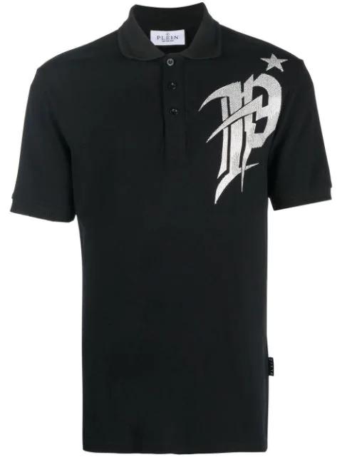 logo-print polo shirt by PHILIPP PLEIN