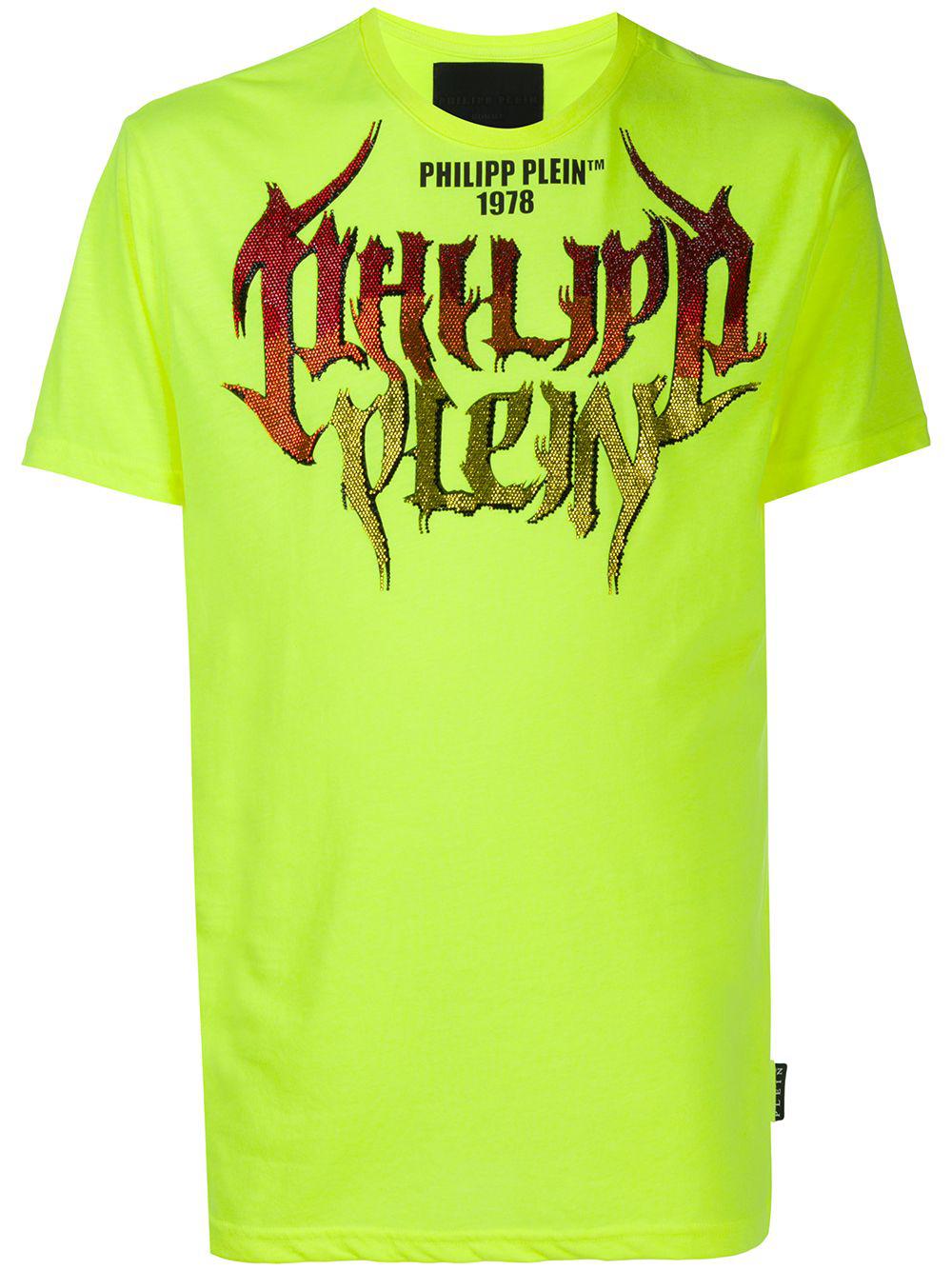 logo-print short sleeved T-shirt by PHILIPP PLEIN