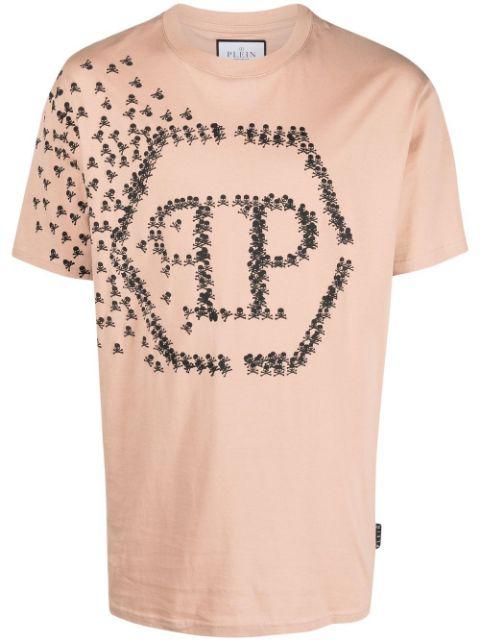 logo-print short-sleeved T-shirt by PHILIPP PLEIN