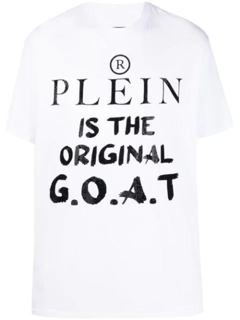 logo-print short-sleeved T-shirt by PHILIPP PLEIN