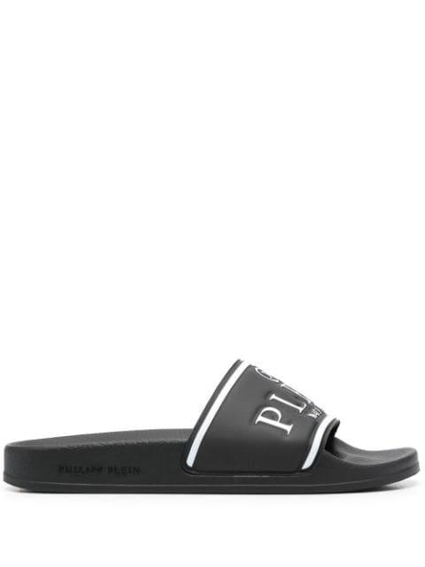 logo print slides by PHILIPP PLEIN