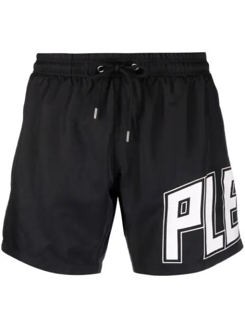 logo-print swim shorts by PHILIPP PLEIN