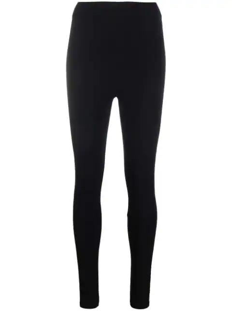 logo-studded cotton leggings by PHILIPP PLEIN