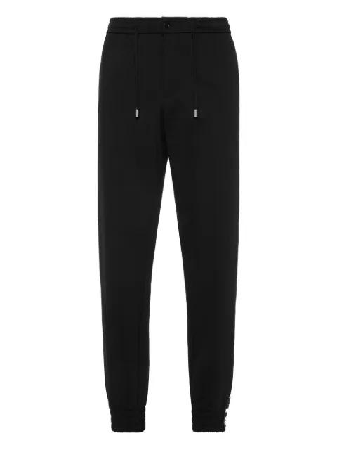 logo-tape track pants by PHILIPP PLEIN