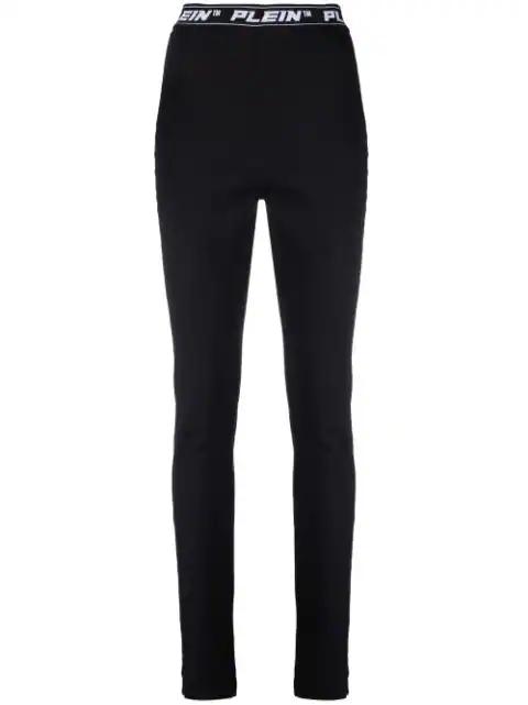 logo-waistband leggings by PHILIPP PLEIN