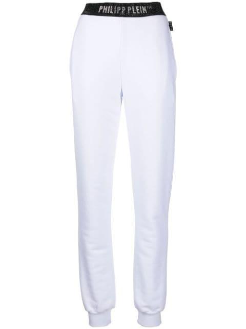 logo-waistband track pants by PHILIPP PLEIN