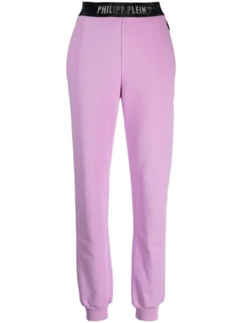 logo-waistband track trousers by PHILIPP PLEIN