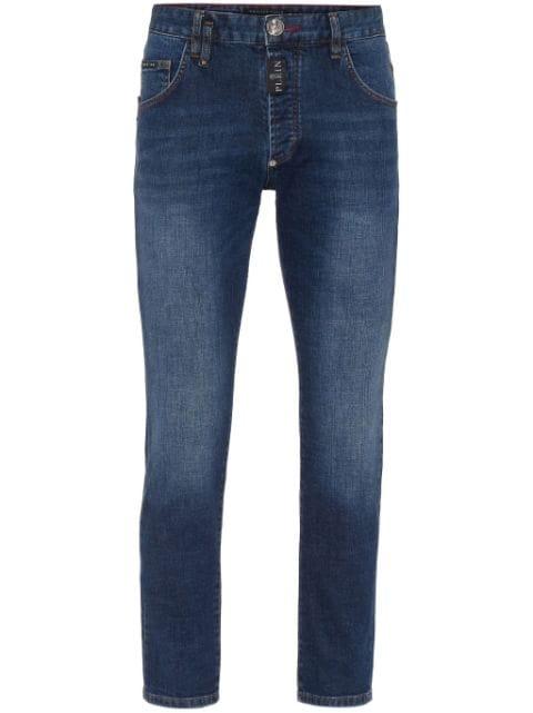 low-rise skinny jeans by PHILIPP PLEIN