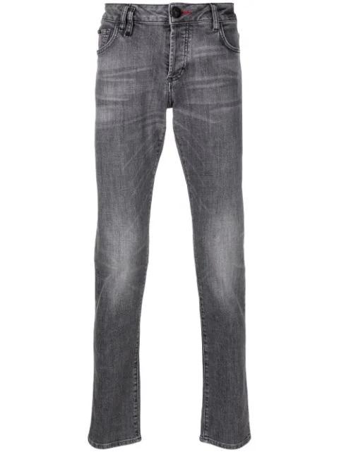 low-rise slim-fit jeans by PHILIPP PLEIN