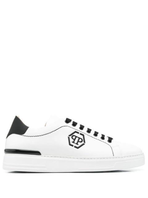 low-top leather sneakers by PHILIPP PLEIN