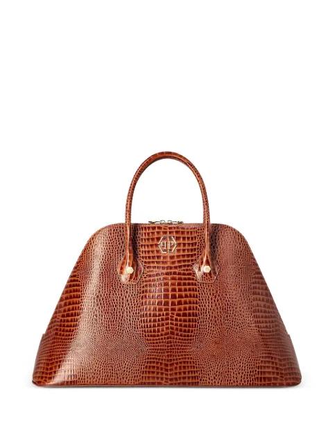 majestic cocco shiny shoulder bag by PHILIPP PLEIN