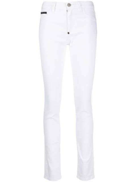 mid-rise jeggings by PHILIPP PLEIN