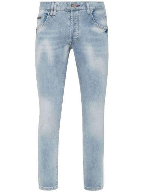 mid-rise skinny jeans by PHILIPP PLEIN