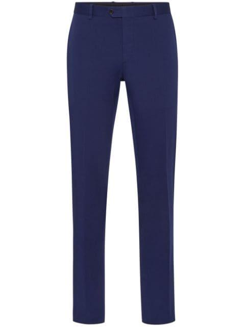 mid-rise slim-fit chinos by PHILIPP PLEIN