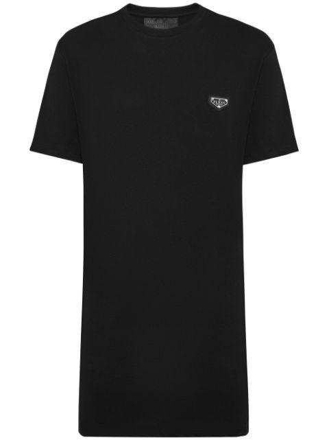 mini Iconic round neck t-shirt dress by PHILIPP PLEIN