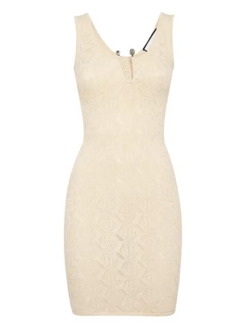 monogram mini dress by PHILIPP PLEIN
