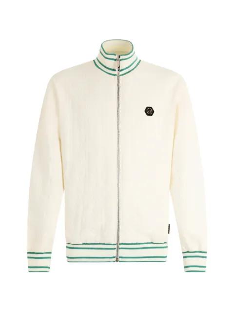 monogram-pattern track jacket by PHILIPP PLEIN