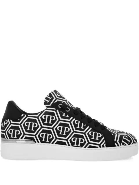 monogram-print sneakers by PHILIPP PLEIN