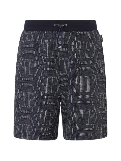 monogram shorts by PHILIPP PLEIN