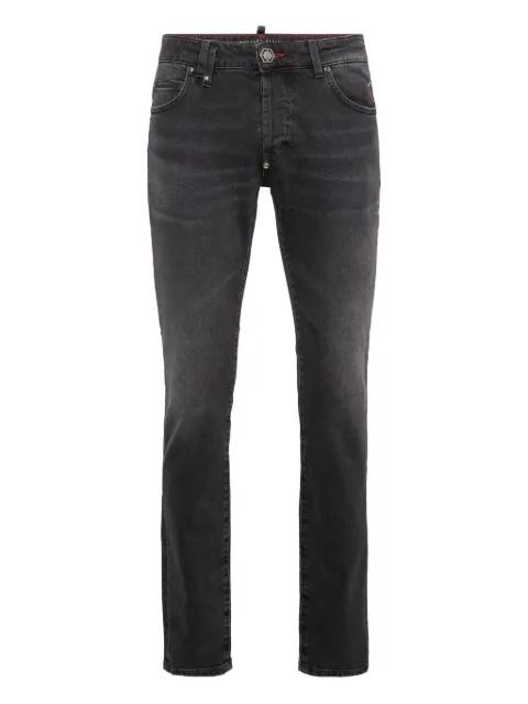 monogram-skull jeans by PHILIPP PLEIN