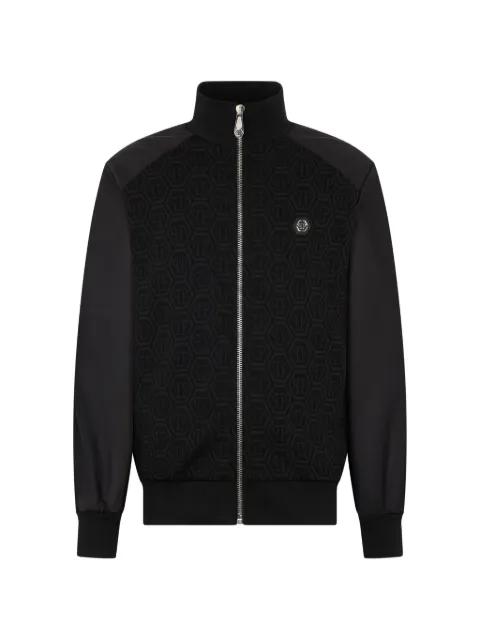 monogram track jacket by PHILIPP PLEIN