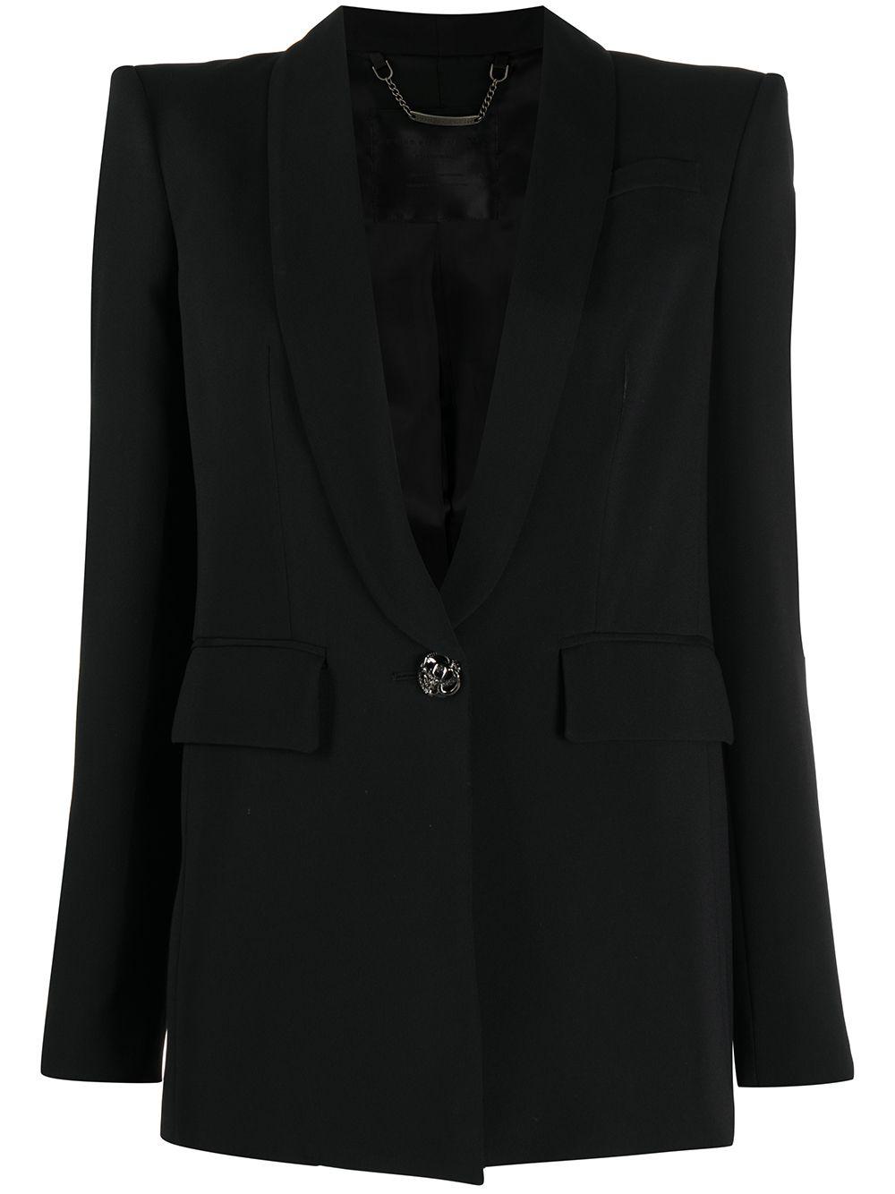 one-button blazer by PHILIPP PLEIN