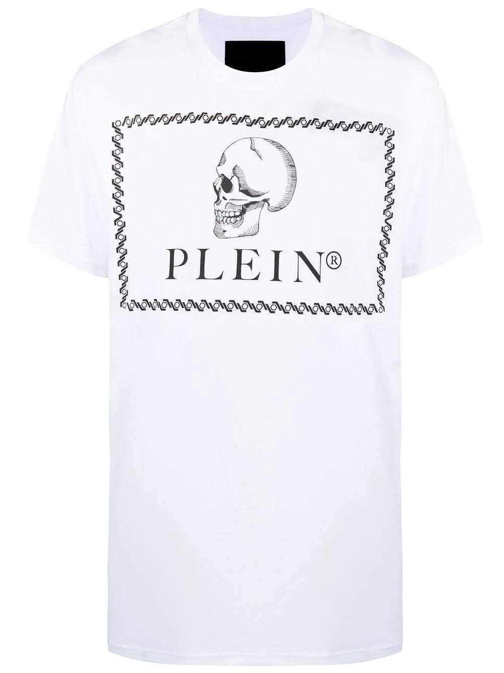 outline skull print T-shirt by PHILIPP PLEIN