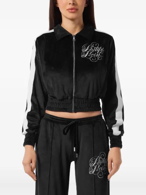 panelled tracksuit jacket by PHILIPP PLEIN