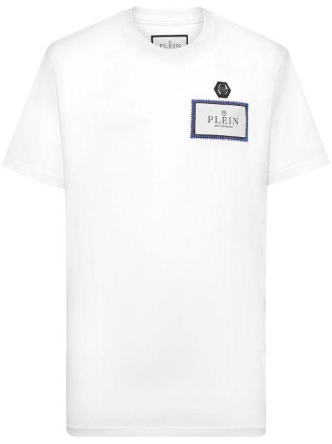 patch-detail T-shirt by PHILIPP PLEIN