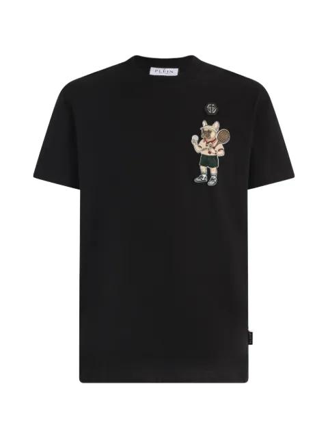 patch round neck T-shirt by PHILIPP PLEIN