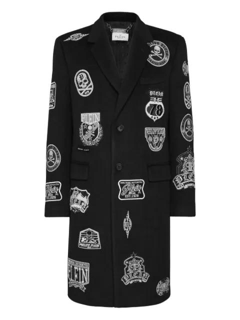 patches coat by PHILIPP PLEIN