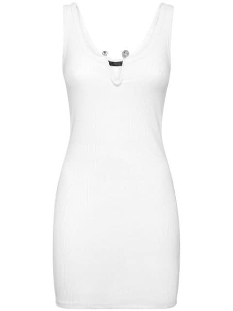 pierced mini dress by PHILIPP PLEIN